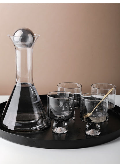 Elegance Glass & Decanter Set