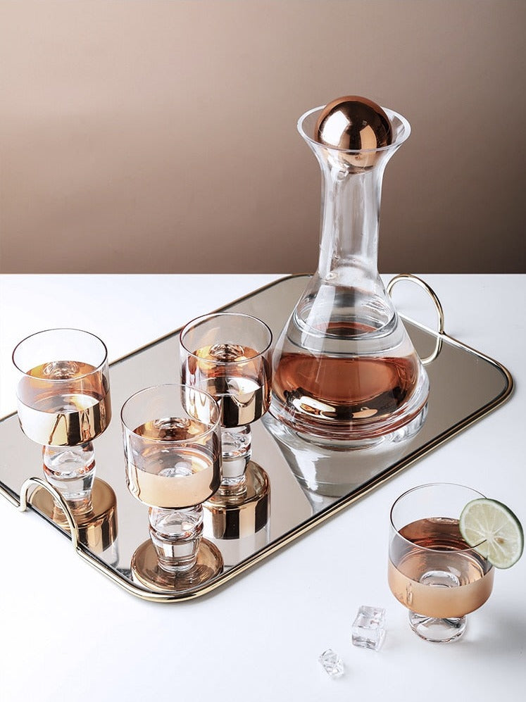 Elegance Glass & Decanter Set