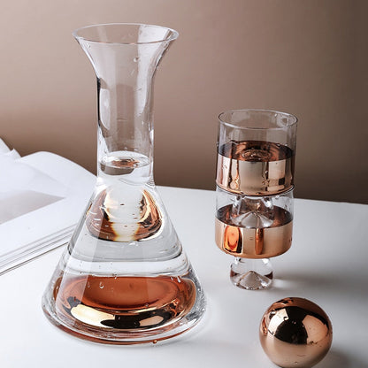 Elegance Glass & Decanter Set