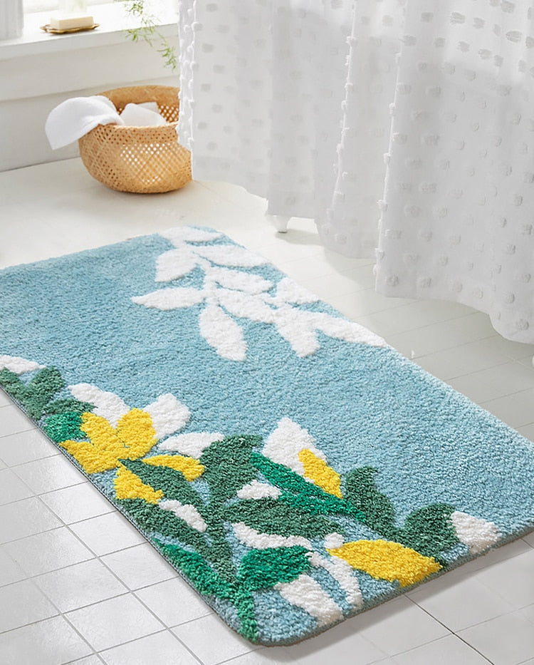 Miravique Flower Bath Mat