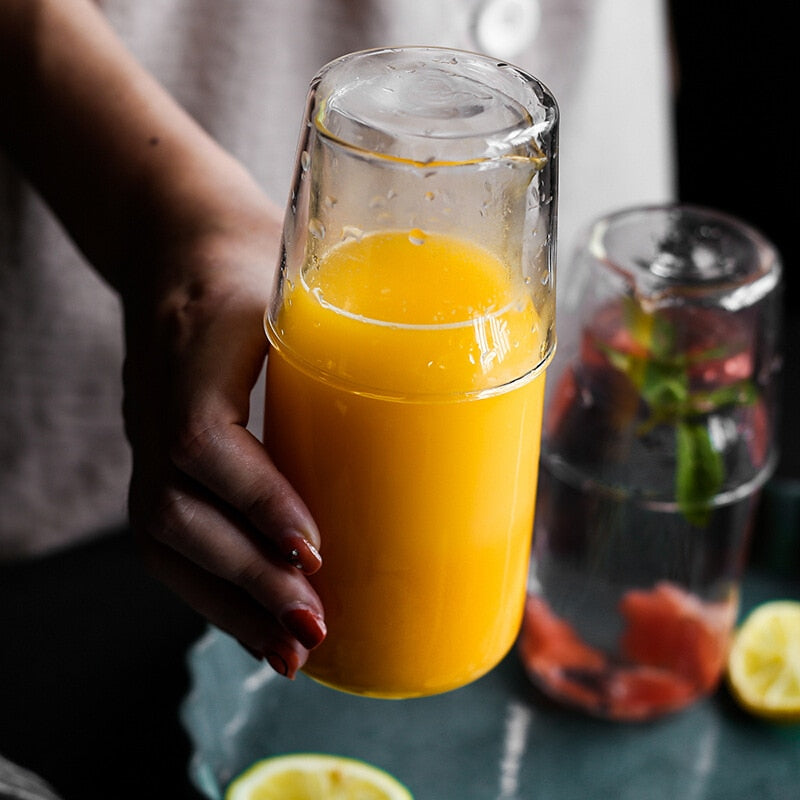 Stackable Bedside Carafe Duo Set