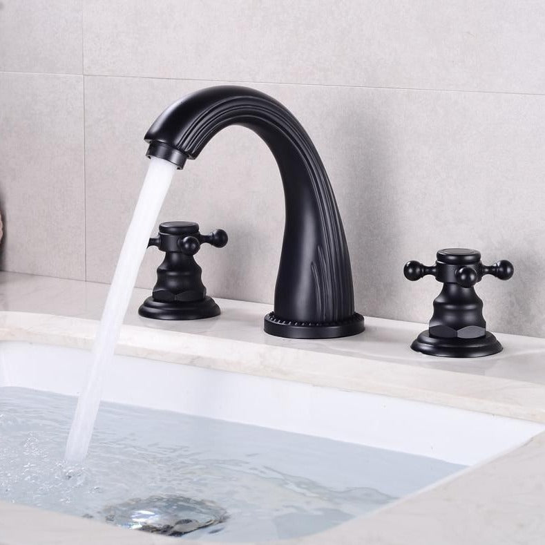 Miravique Double Handle Bathroom Faucet