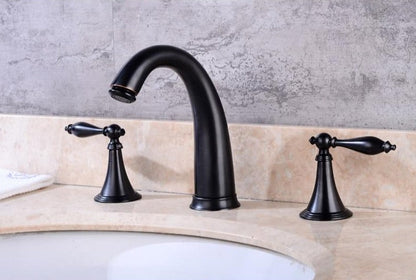 Miravique Double Handle Bathroom Faucet