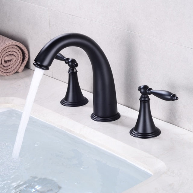 Miravique Double Handle Bathroom Faucet