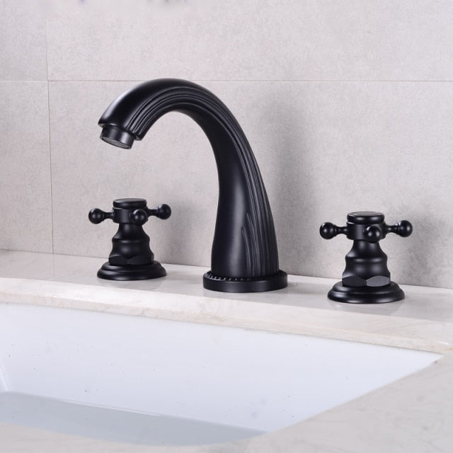 Miravique Double Handle Bathroom Faucet