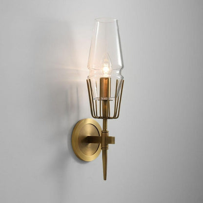 Miravique Brass Wall Lamp