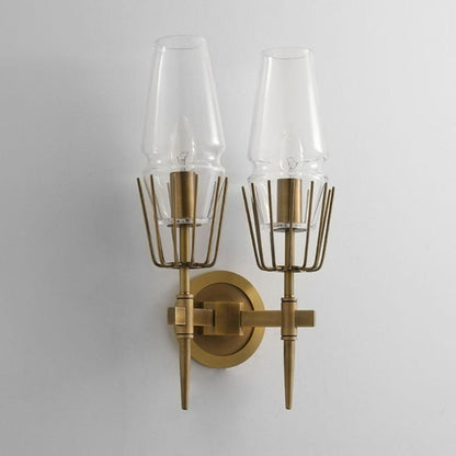 Miravique Brass Wall Lamp