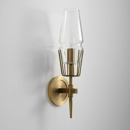 Miravique Brass Wall Lamp