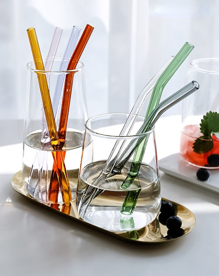 Sorbet Glass Straw 4Pc Set