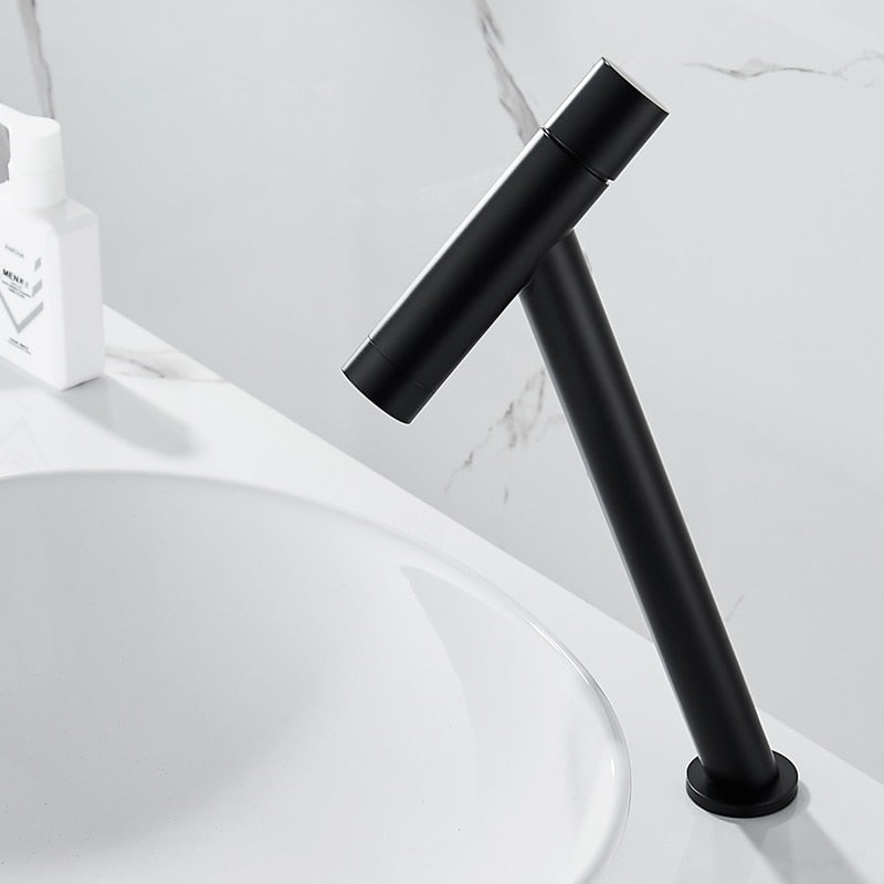 Miravique - Modern Single Handle Bathroom Faucet