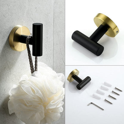 Miravique & Gold Bathroom Hardware Set