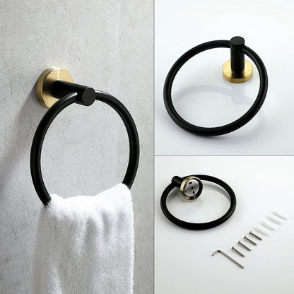 Miravique & Gold Bathroom Hardware Set