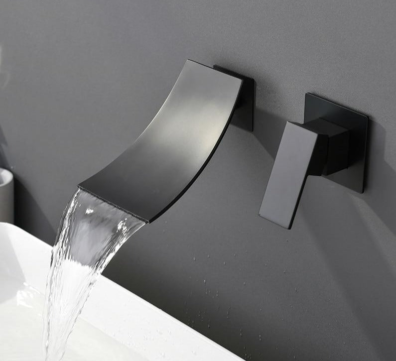 Miravique Mounter Curved Waterfall Faucet