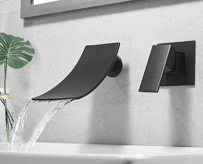 Miravique Mounter Curved Waterfall Faucet