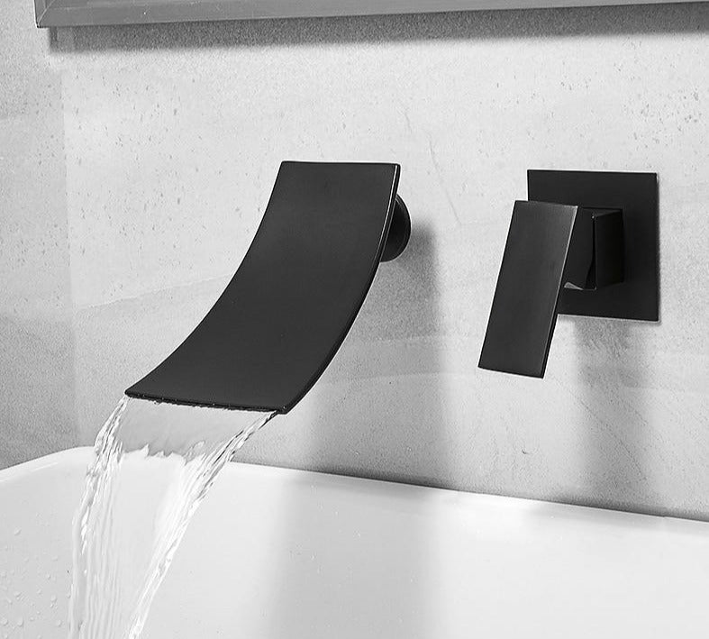 Miravique Mounter Curved Waterfall Faucet