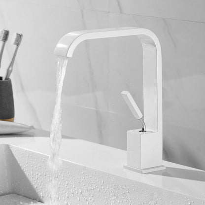 Miravique - Modern Curved Bathroom Faucet