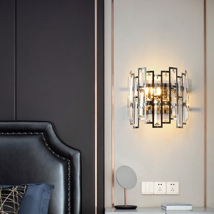 Miravique - Modern Glass Crystal Wall Light