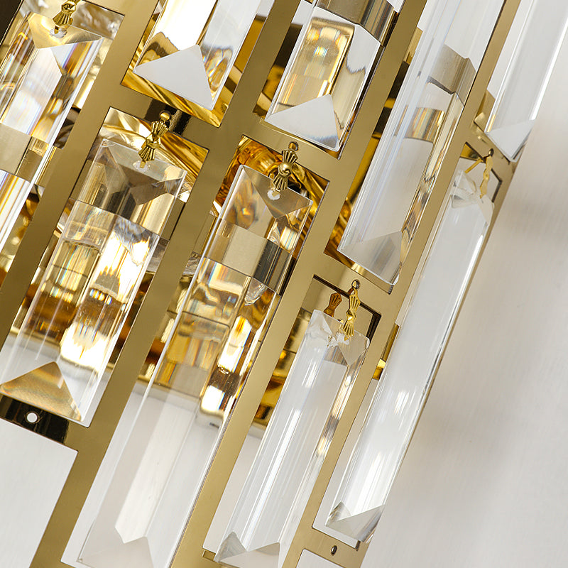 Miravique - Modern Glass Crystal Wall Light