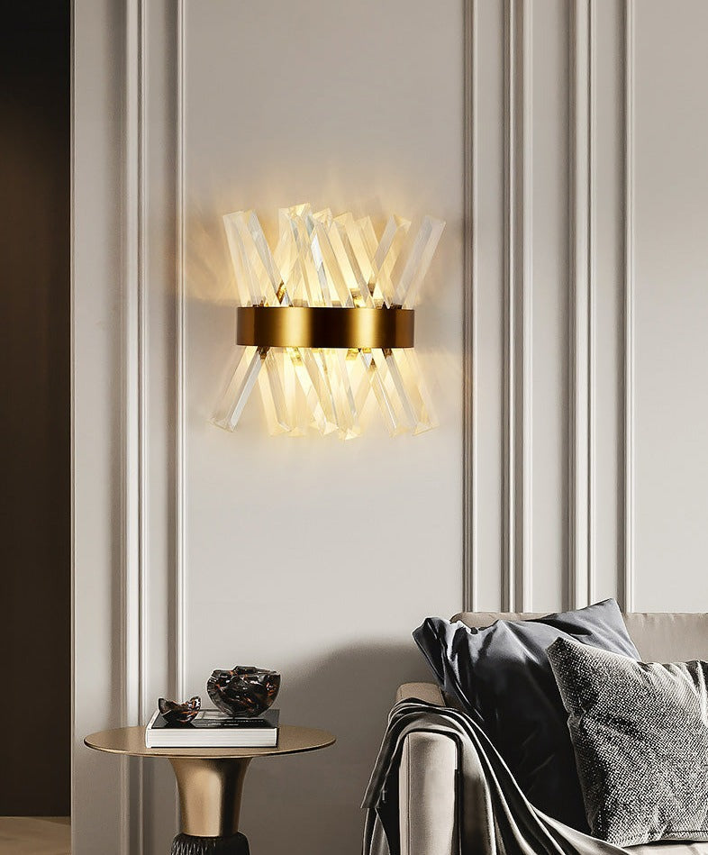 Miravique Crystal Wall Sconce