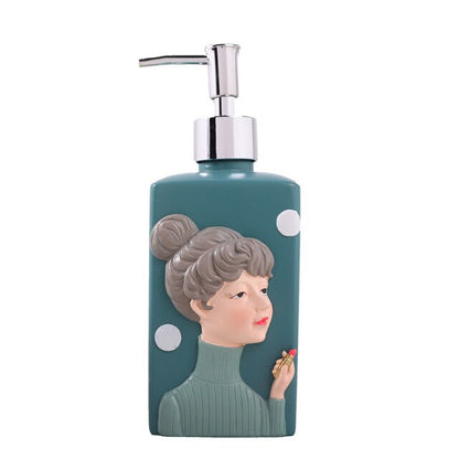 Charming Girl Refillable Hand Sanitizer Bottle