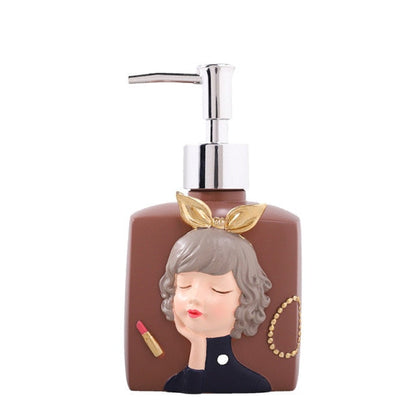 Charming Girl Refillable Hand Sanitizer Bottle