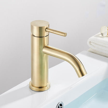 Miravique Brushed Gold Bathroom Faucet