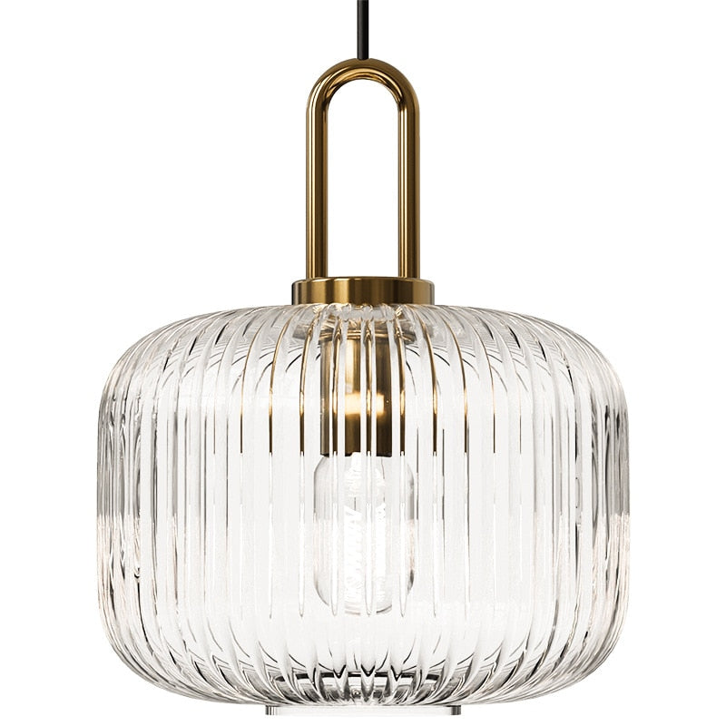 Toni Vintage Art Deco Glass Pendant Lights