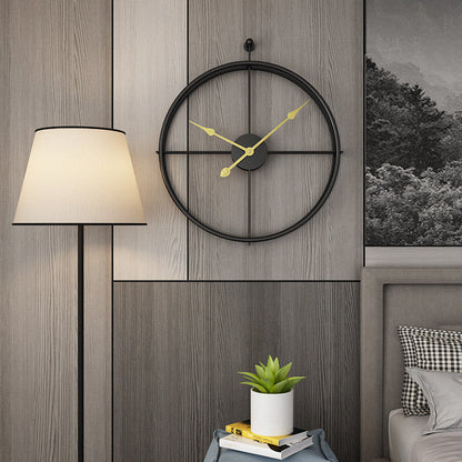 Miravique Minimalist Metal Wall Clock Large