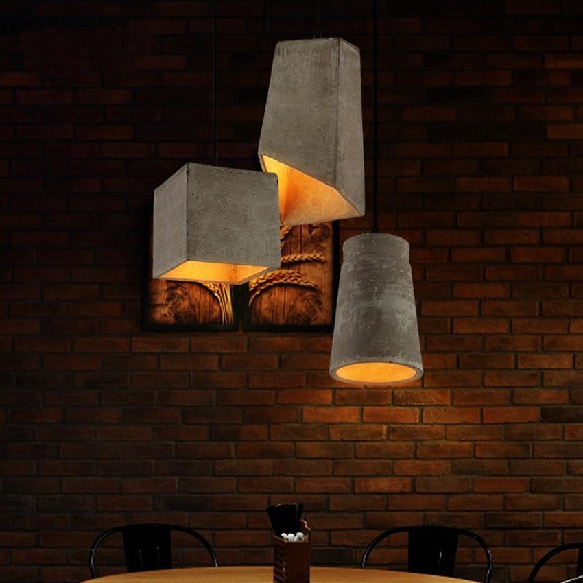 Nordic Cement Pendant Lights Fixture