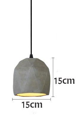 Nordic Cement Pendant Lights