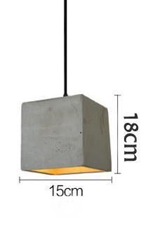 Nordic Cement Pendant Lights