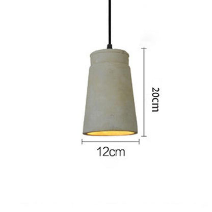 Nordic Cement Pendant Lights