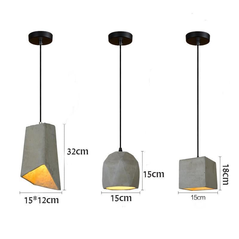 Nordic Cement Pendant Lights