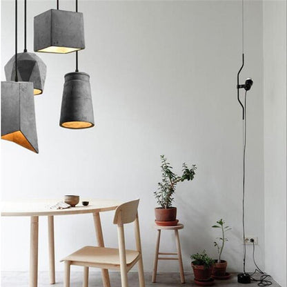 Nordic Cement Pendant Lights