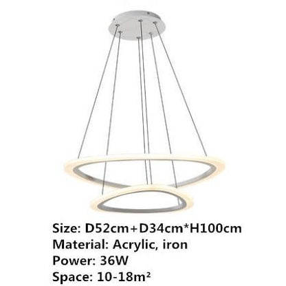 LED Grand Nordic Chandelier