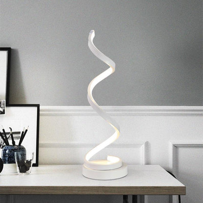 Modern 20W Spiral LED Table Lamp