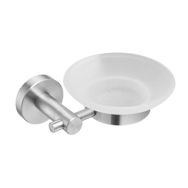 Miravique Steel Bathroom Hardware Set