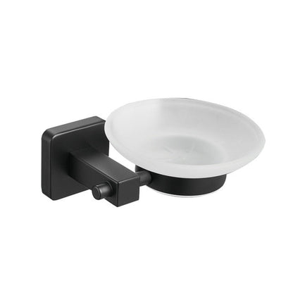 Miravique Black Stainless Steel Bathroom Hardware Set