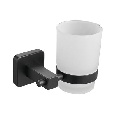 Miravique Black Stainless Steel Bathroom Hardware Set