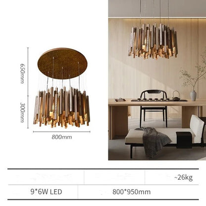 Blossom Wooden Ceiling Lamp