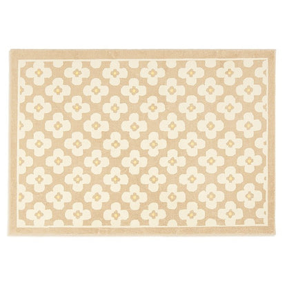 Retro Style Classic Flower Pattern Rug