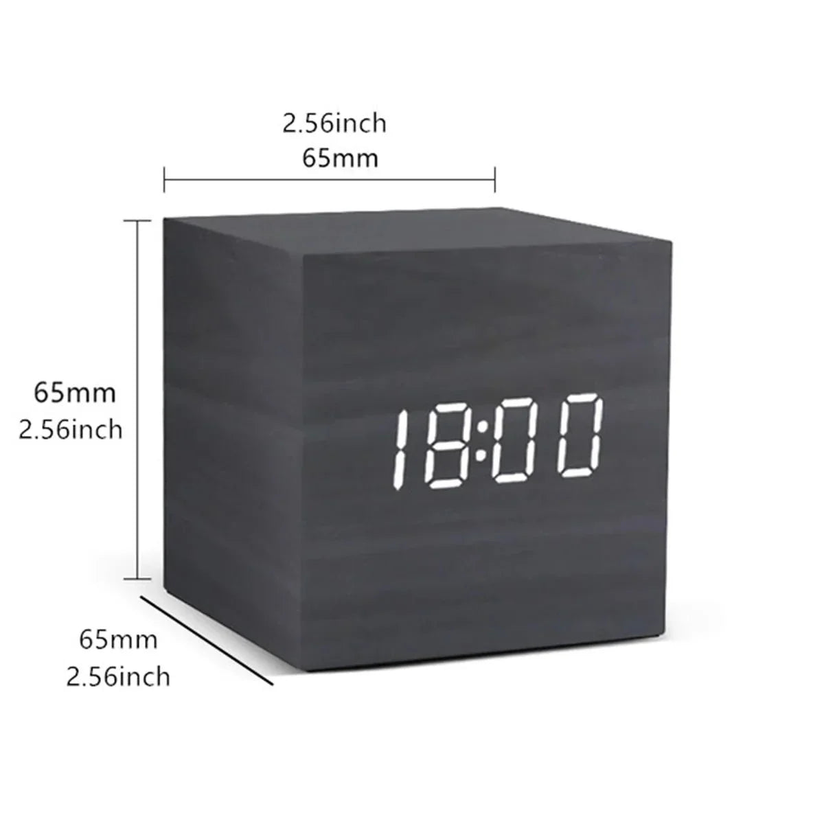 Retro Style Digital LED Alarm Clock