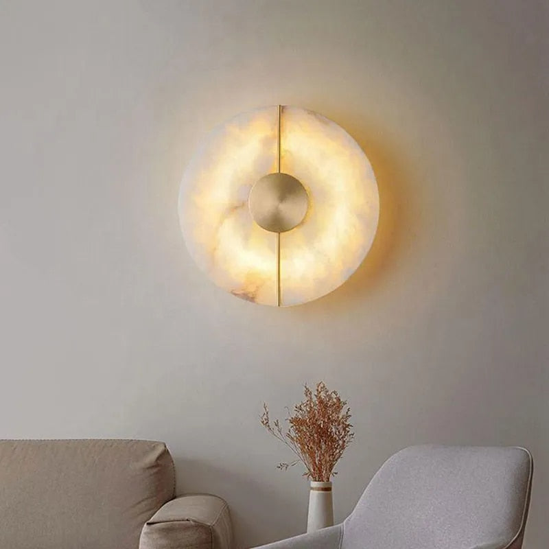 Ruby Marble Wall Light lamp