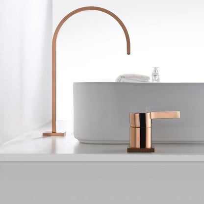 Rose Gold 360 Degree Rotating Bathroom Faucet