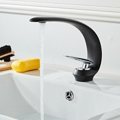 Rose Gold Minimalistic Sink Faucet