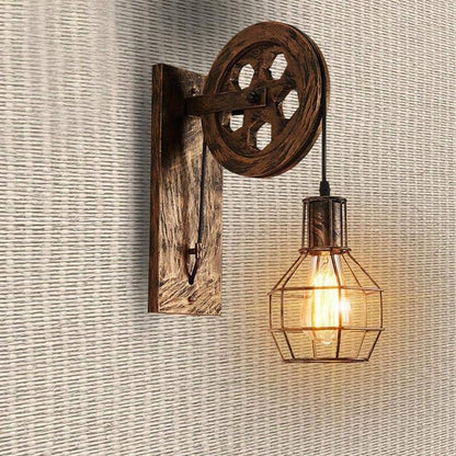 Rustic Vintage Retro Industrial Wall Sconce Light