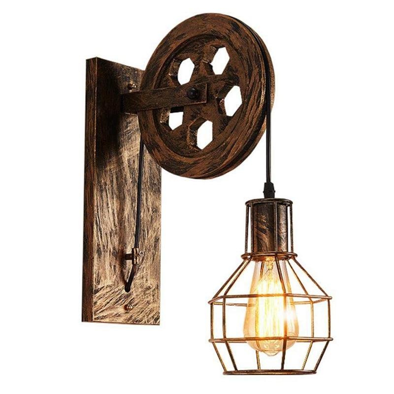 Rustic Vintage Retro Industrial Wall Sconce Light