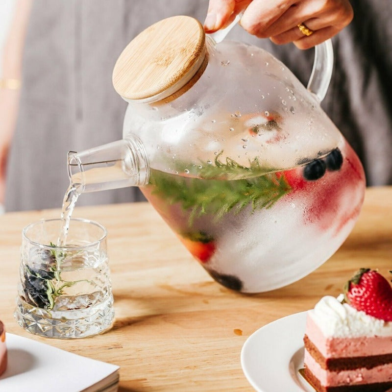 Scandinavian Glass Teapot Set