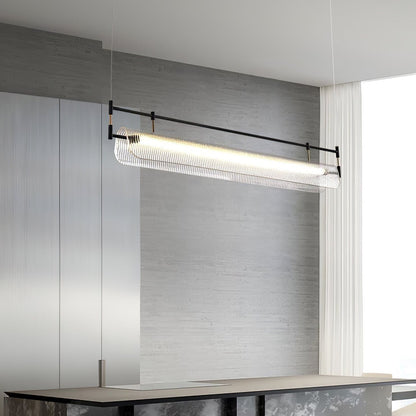 Samuel Linear Strip Chandelier