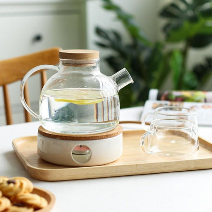 Scandinavian Glass Teapot Set